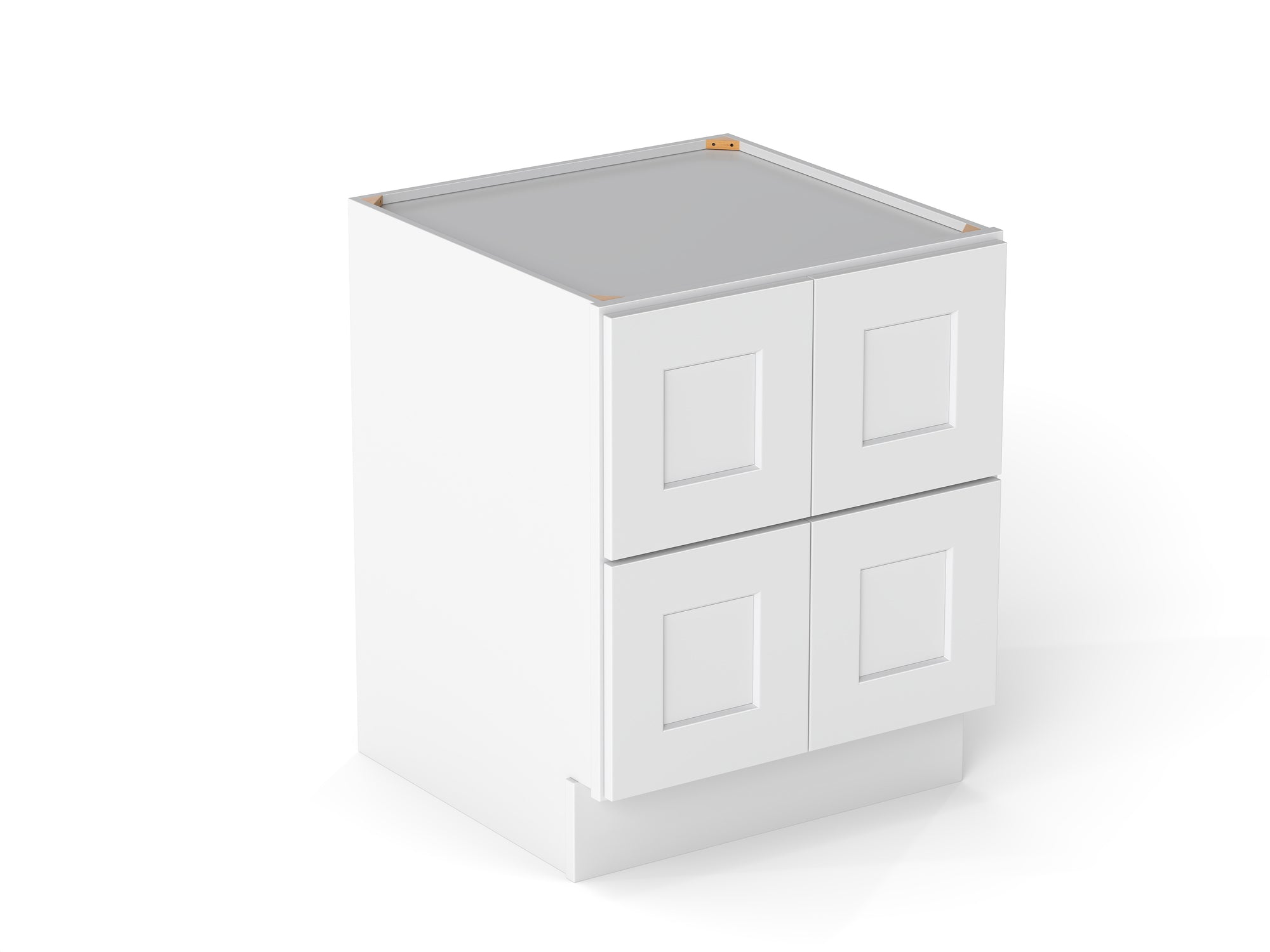 166326631:Elegant 4-Door Pantry Cabinet, AngledAngle