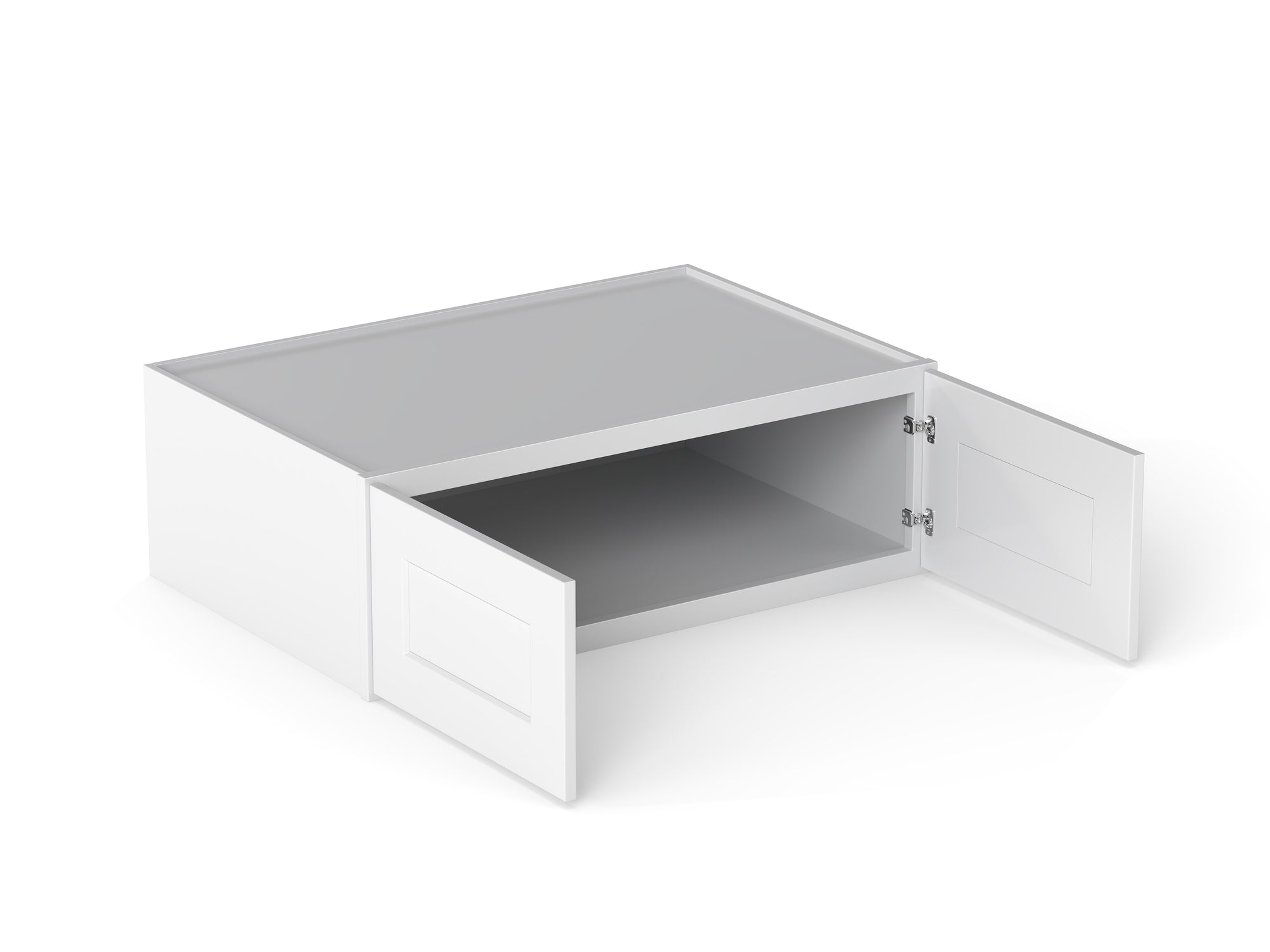 948806926:Elegant Wall Cabinet, Open