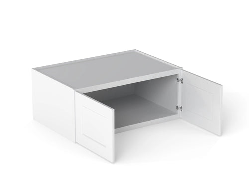 027009207:Elegant Wall Cabinet, Open