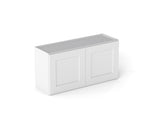 396976631:Elegant Wall Cabinet, Angle