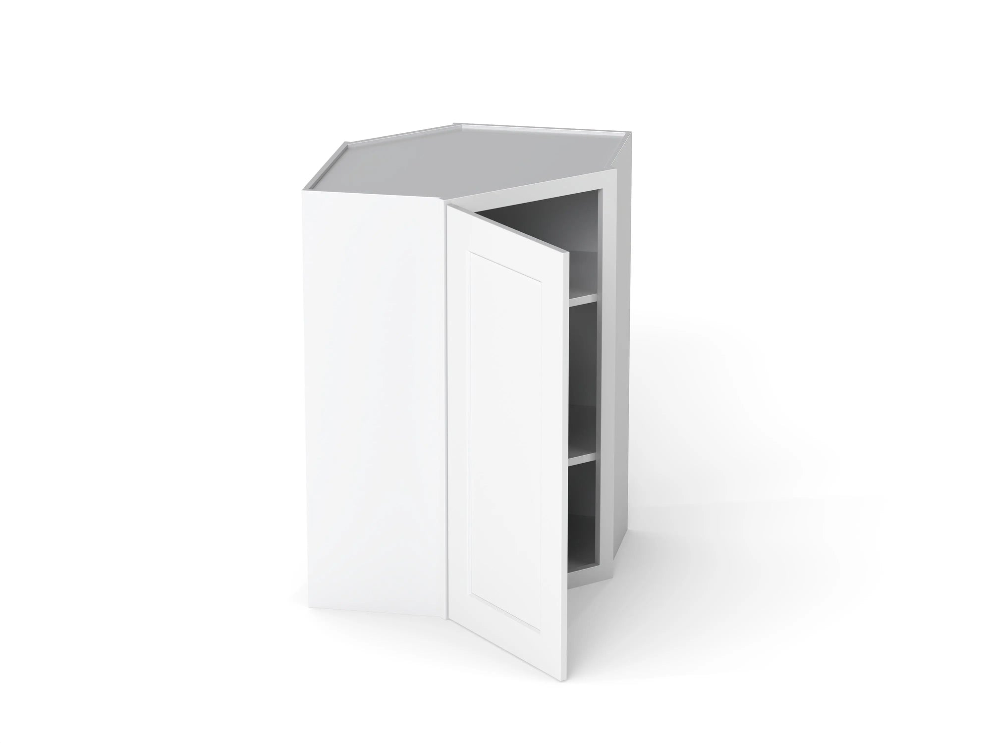 496373804:Elegant Wall Corner Cabinet, Open