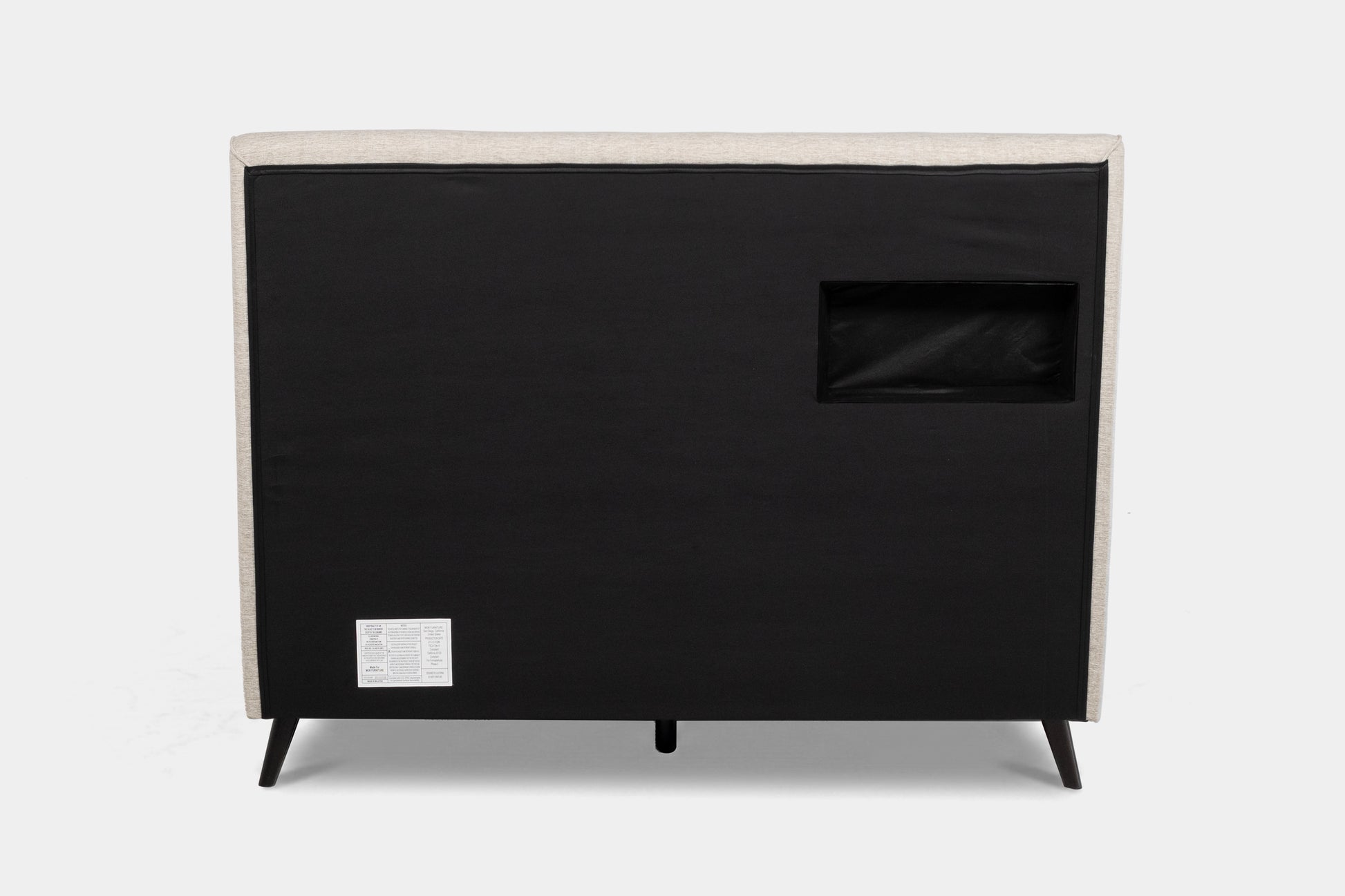 ELIOT0001:Eliot Panel Bed, Back