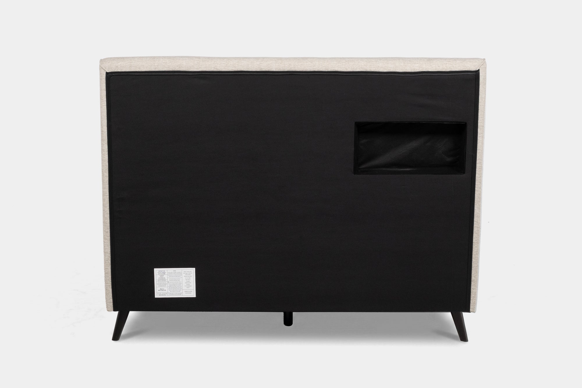 ELIOT0001:Eliot Panel Bed, Back