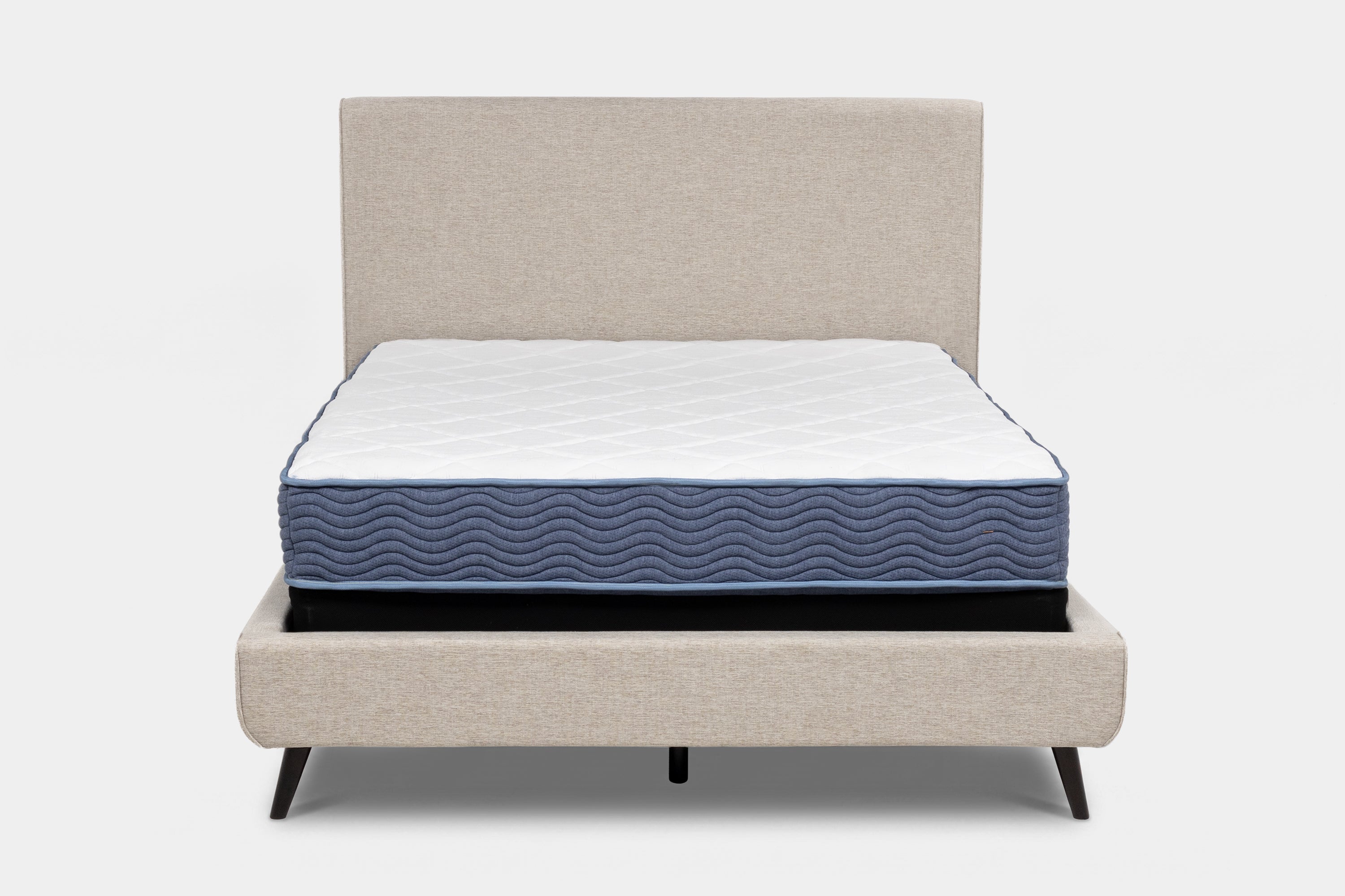 ELIOT0001:Eliot Panel Bed, Front