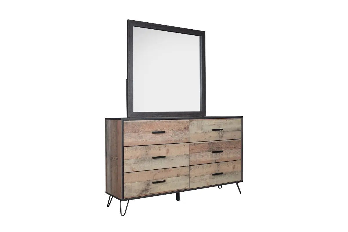 ELKRIVER9:Elk River Panel Bed & Dresser , 