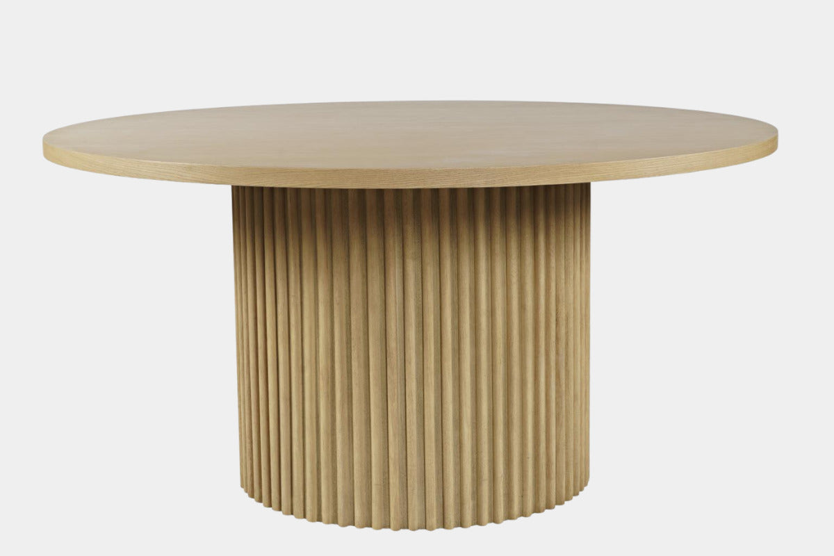 ELLINGT70:Ellington Round Dining Table & 6 Chairs, Front