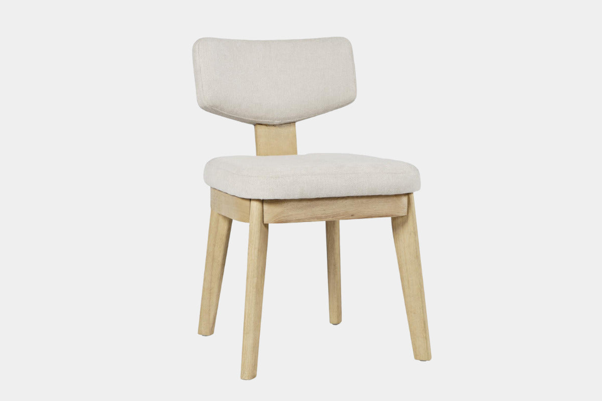 ELLINGT70:Ellington Round Dining Table & 6 Chairs, SideAngled