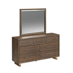 ELM000009:Elm Upholstered Bed With Light, AngledAngle