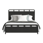 EMBER0007:Emberly Panel Bed & Dresser & , Front