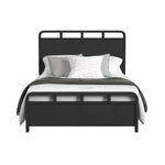 EMBER0003:Emberly Panel Bed & Dresser & , Front