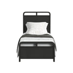 EMBER0014:Emberly Panel Bed, Front