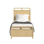 EMBER0116:Emberly Panel Bed & Dresser & , Front