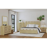 EMBER0113:Emberly Panel Bed & Dresser & , Styled