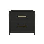 EMBER0004:Emberly Panel Bed & Dresser & , Front