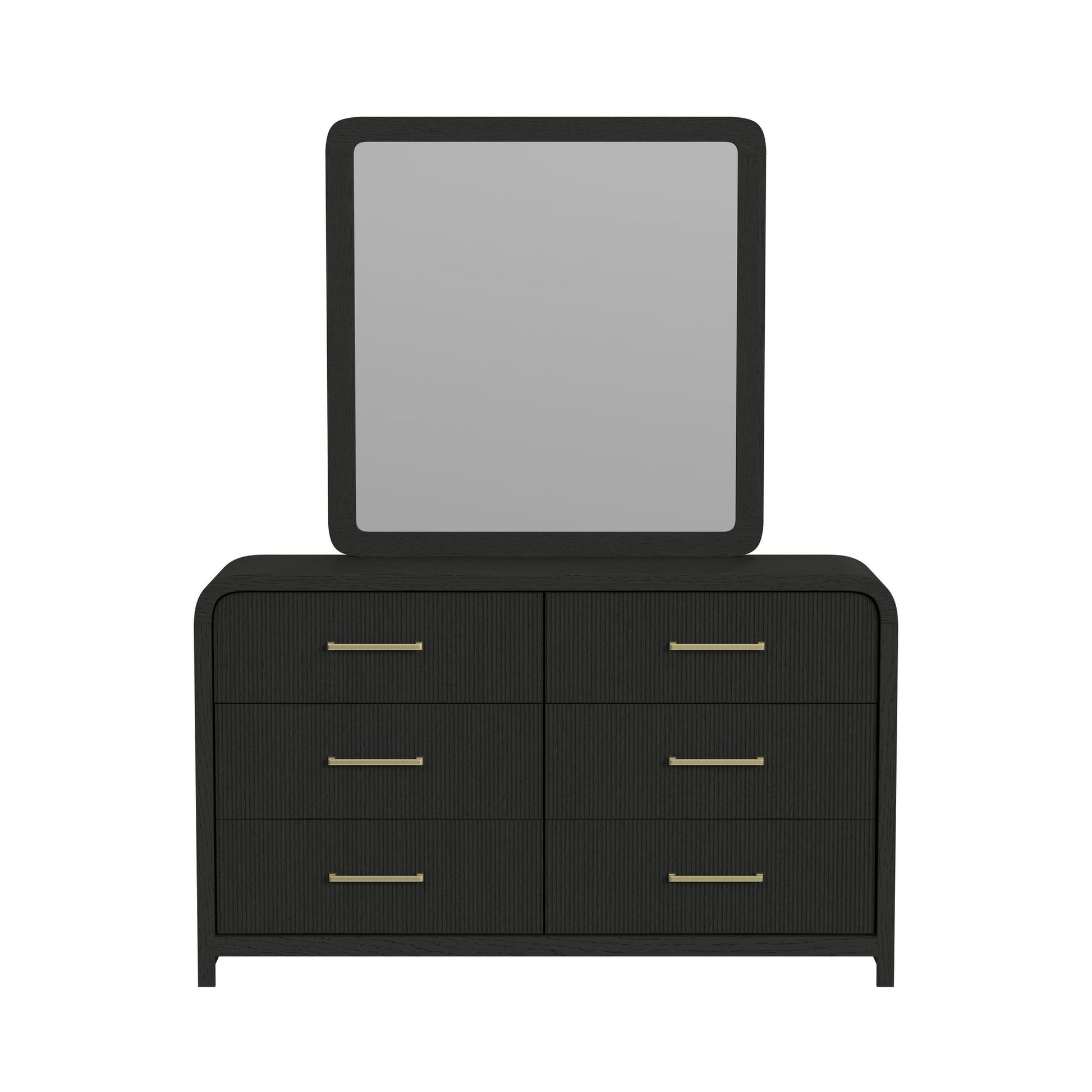 EMBER0015:Emberly Panel Bed & Dresser & , Front