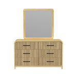 EMBER0107:Emberly Panel Bed & Dresser & , Front
