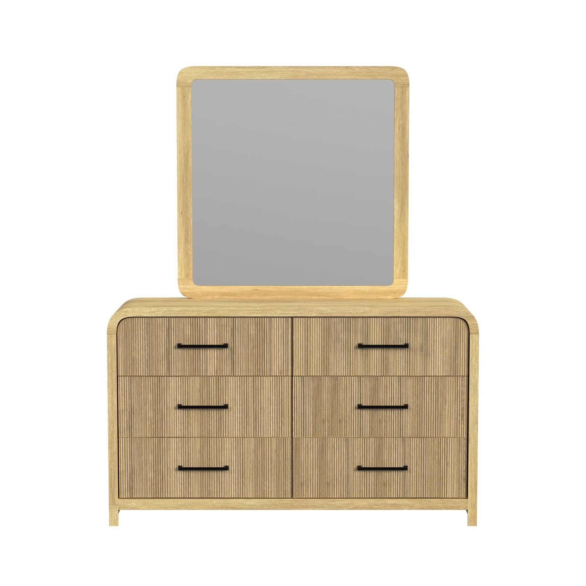 EMBER0115:Emberly Panel Bed & Dresser & , Front