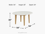 344649537:Essence Round Dining Table, 