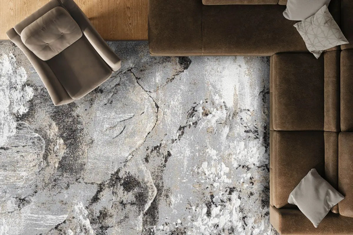783911060:6457 Essentials Rug, Styled