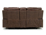 681036334:Estilo 2 Power Console Loveseat in Brown, Image 5