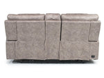 613334535:Estilo 2 Power Console Loveseat in Gray, Image 5