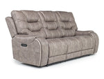 613334536:Estilo 2 Power Sofa in Gray, Image 1