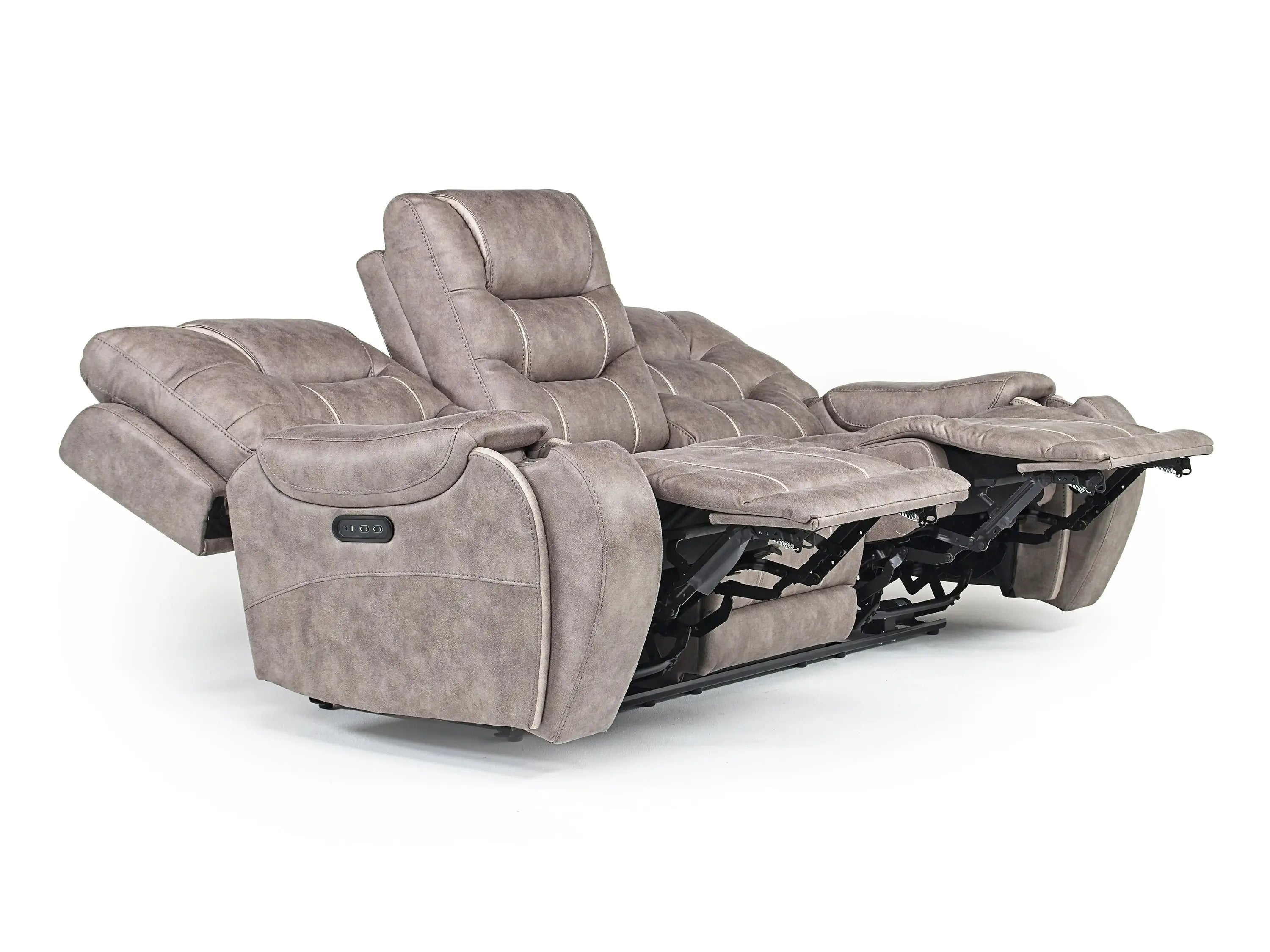 613334536:Estilo 2 Power Sofa in Gray, Image 2