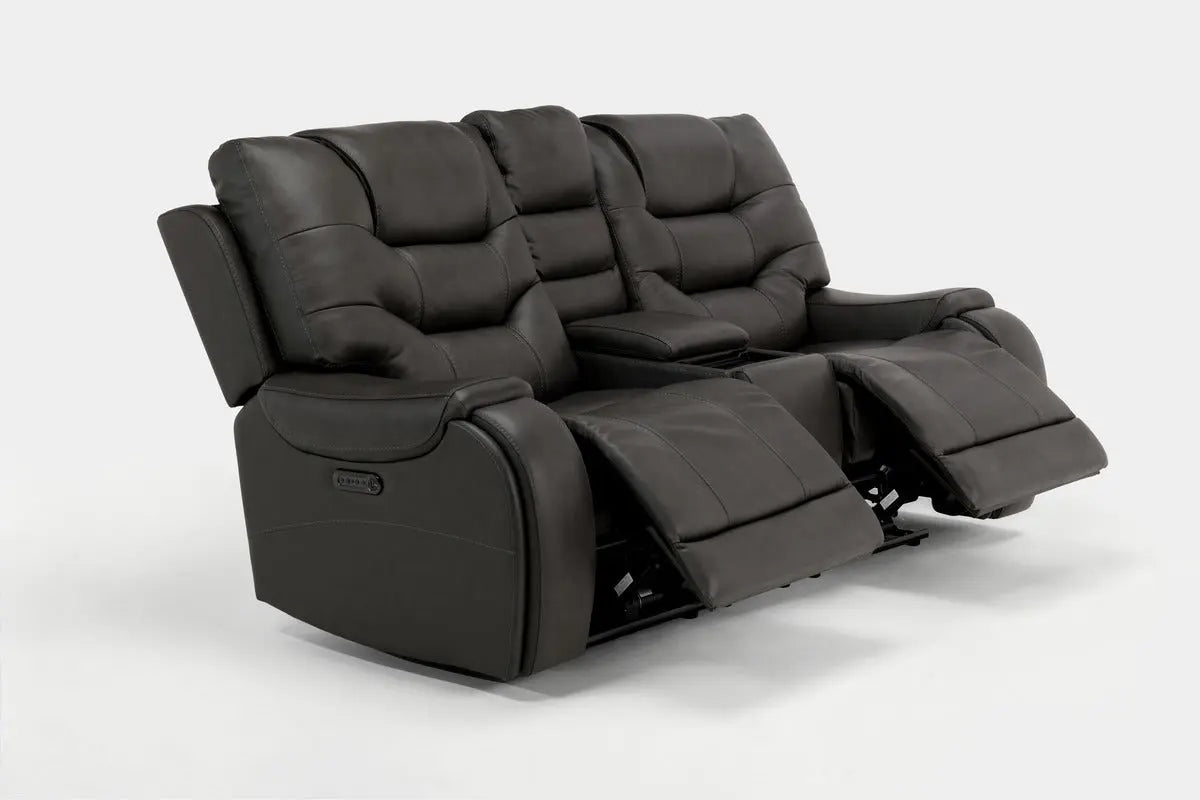 ESTILOLS0:Estilo 2 Power Sofa & Console , Angle
