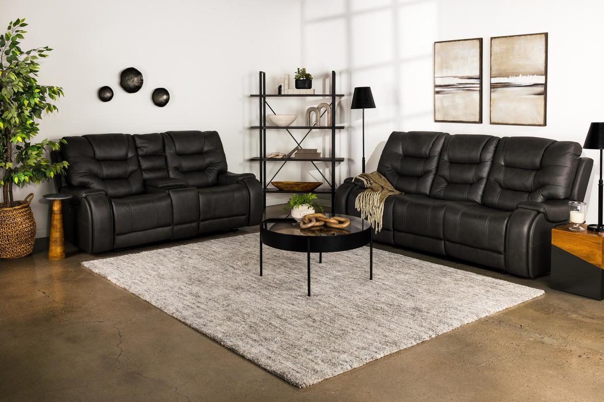 ESTILOLS0:Estilo 2 Power Sofa & Console , 