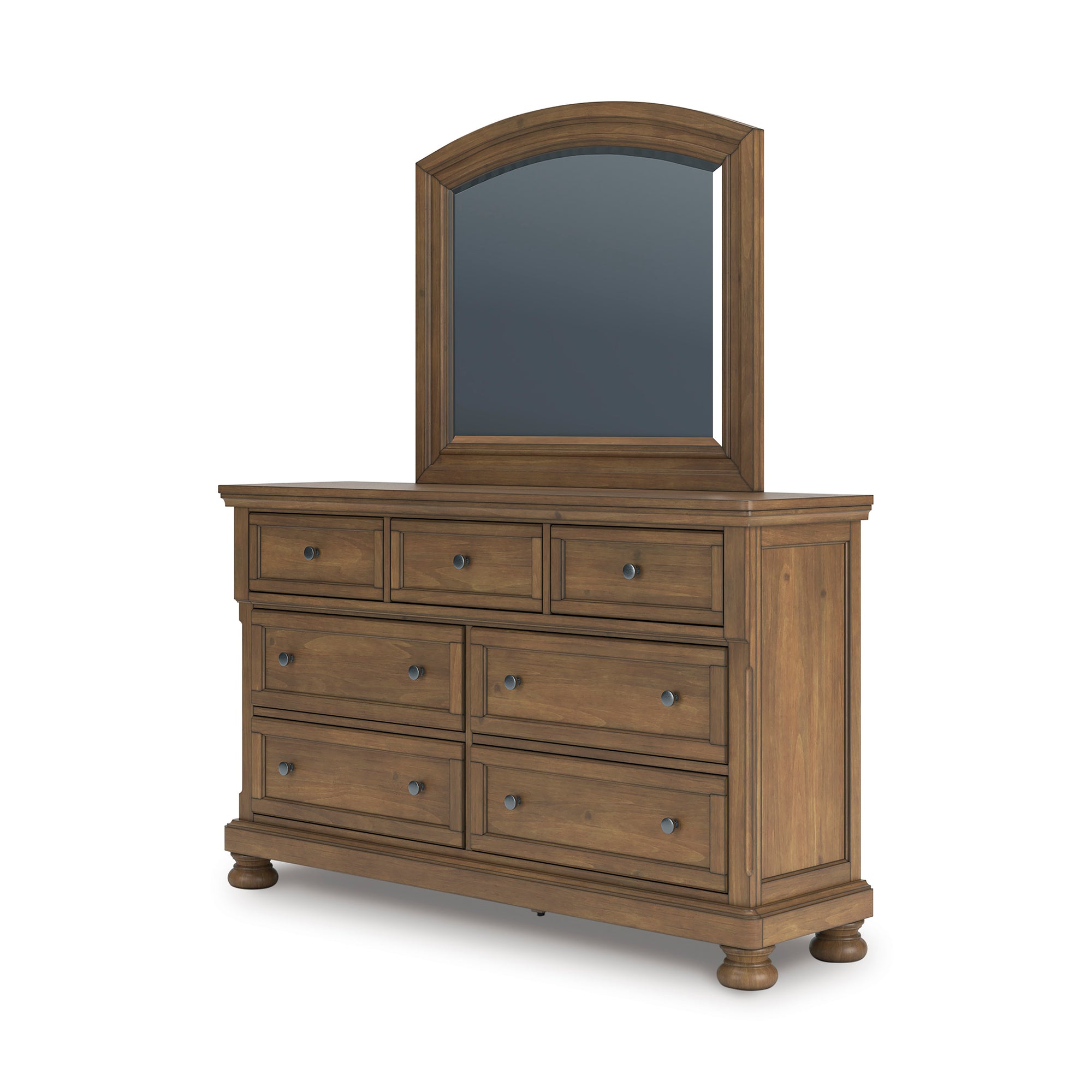 FEDDIN003:Feddinger Panel Bed & Dresser , 