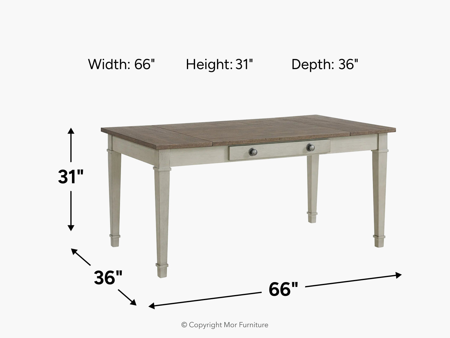 934679013:Farmington Dining Table, 