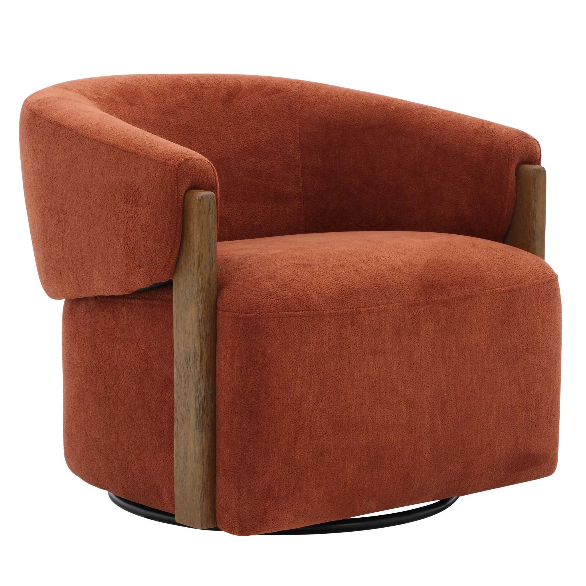 643869102:Finley Swivel Chair, AngledAngle