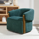 668433366:Finley Swivel Chair, Styled