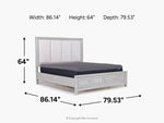 FIONA0004:Fiona Storage Bed, 