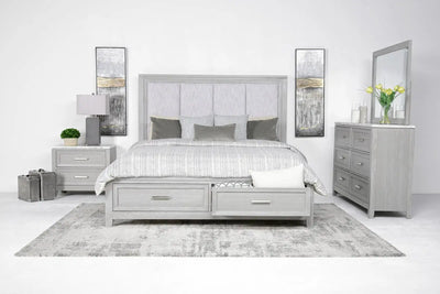 FIONA0003:Fiona Storage Bed & Dresser & , Styled