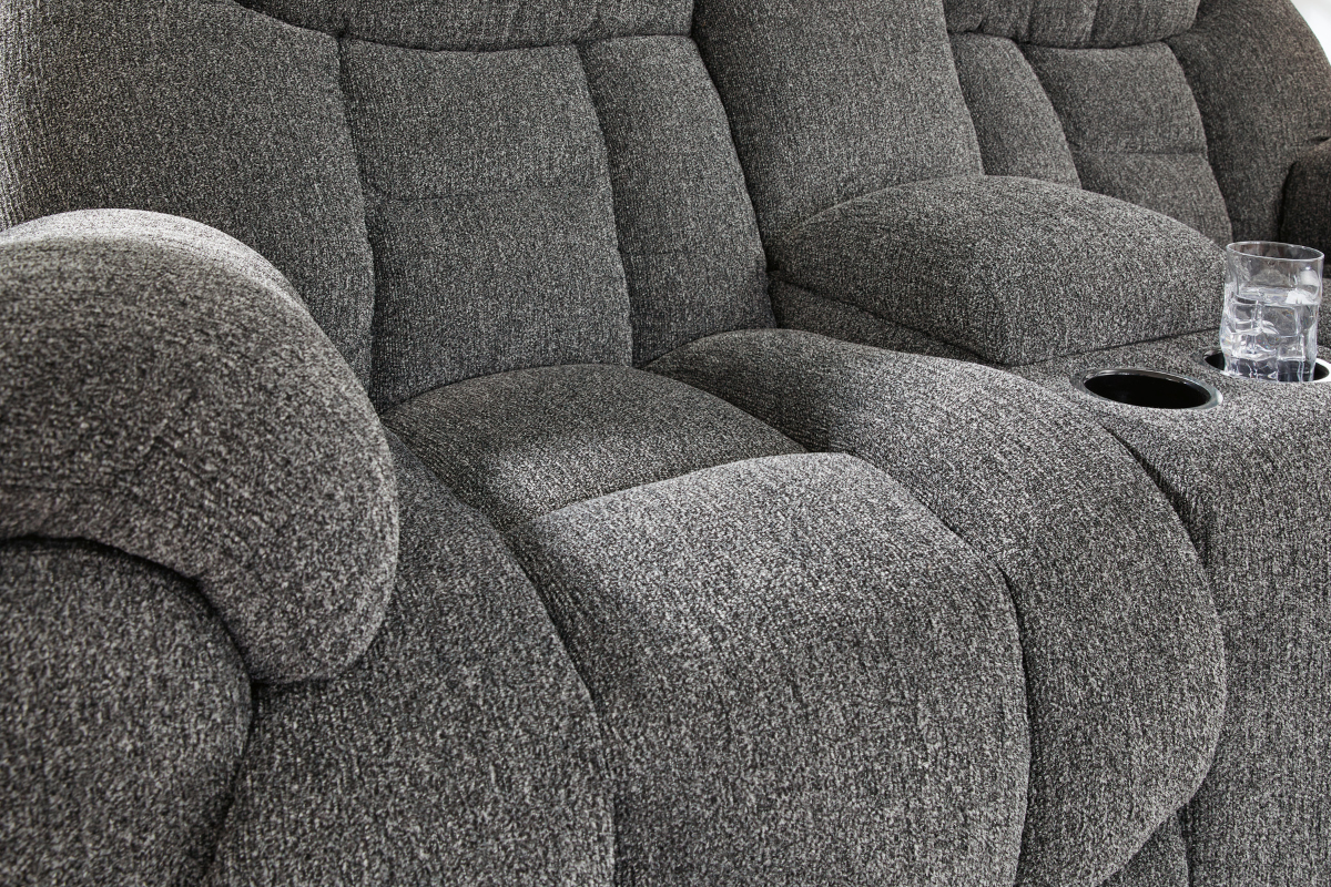 FORESIDE0:Foreside Reclining Sofa & Console Loveseat, Side