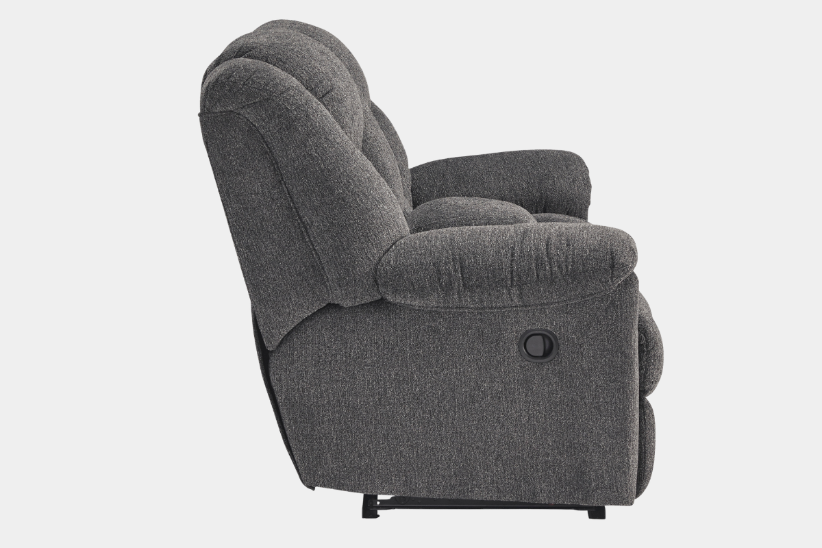 582806690:Foreside Reclining Console Loveseat, Side
