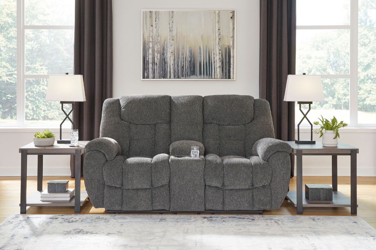 582806690:Foreside Reclining Console Loveseat, StyledSide