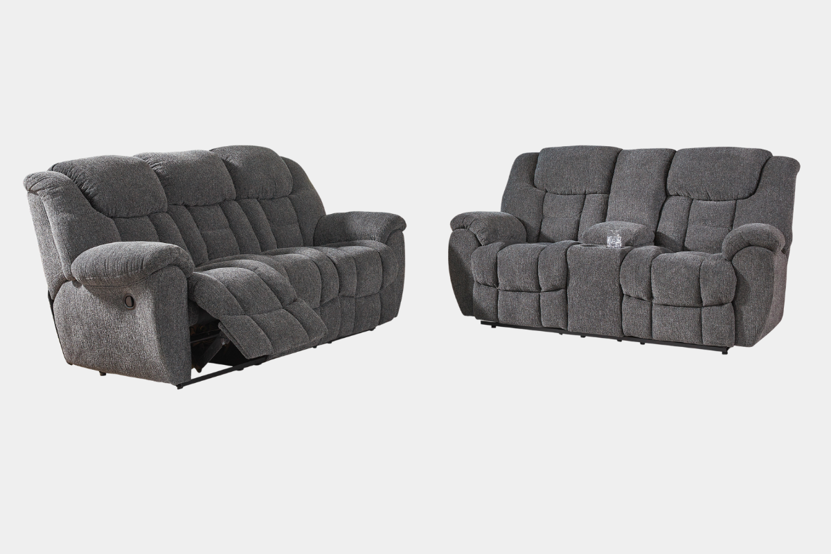FORESIDE0:Foreside Reclining Sofa & Console Loveseat, Side