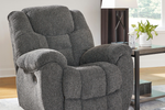 400031557:Foreside Rocker Recliner, StyledSide