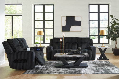 FOREST000:Forest Lake 2 Power Sofa & Con, Styled