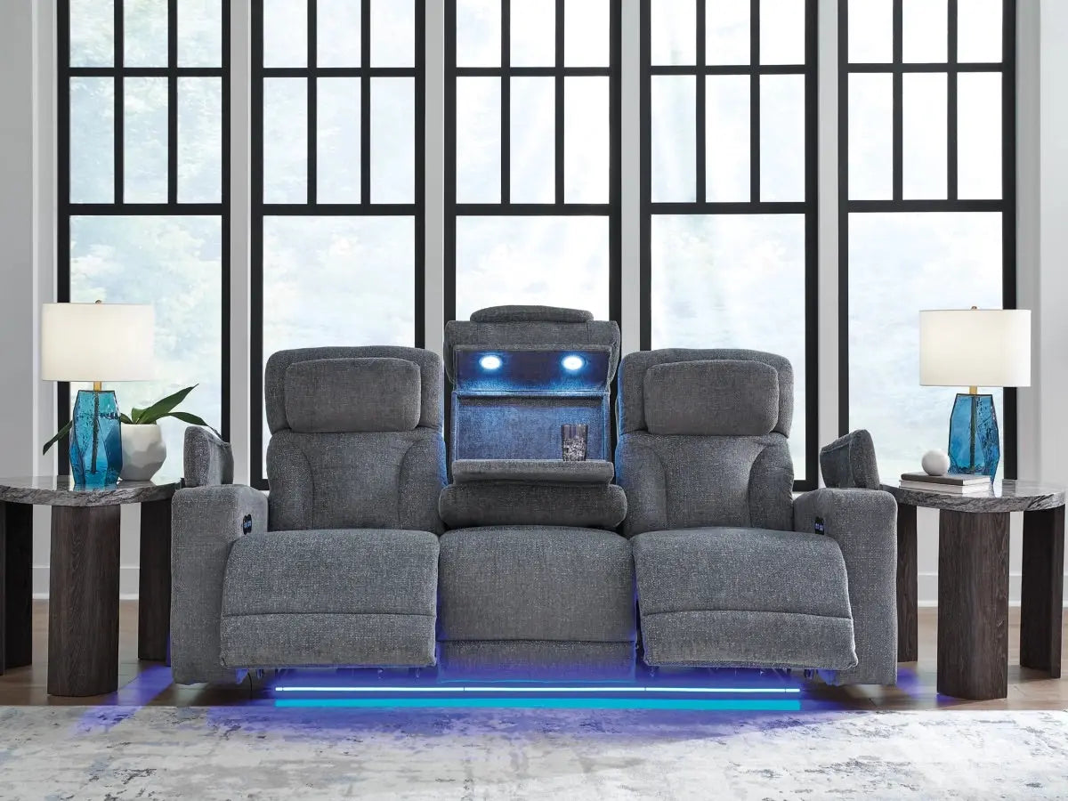 227963080:Forest Lake 2 Power Sofa, StyledFront