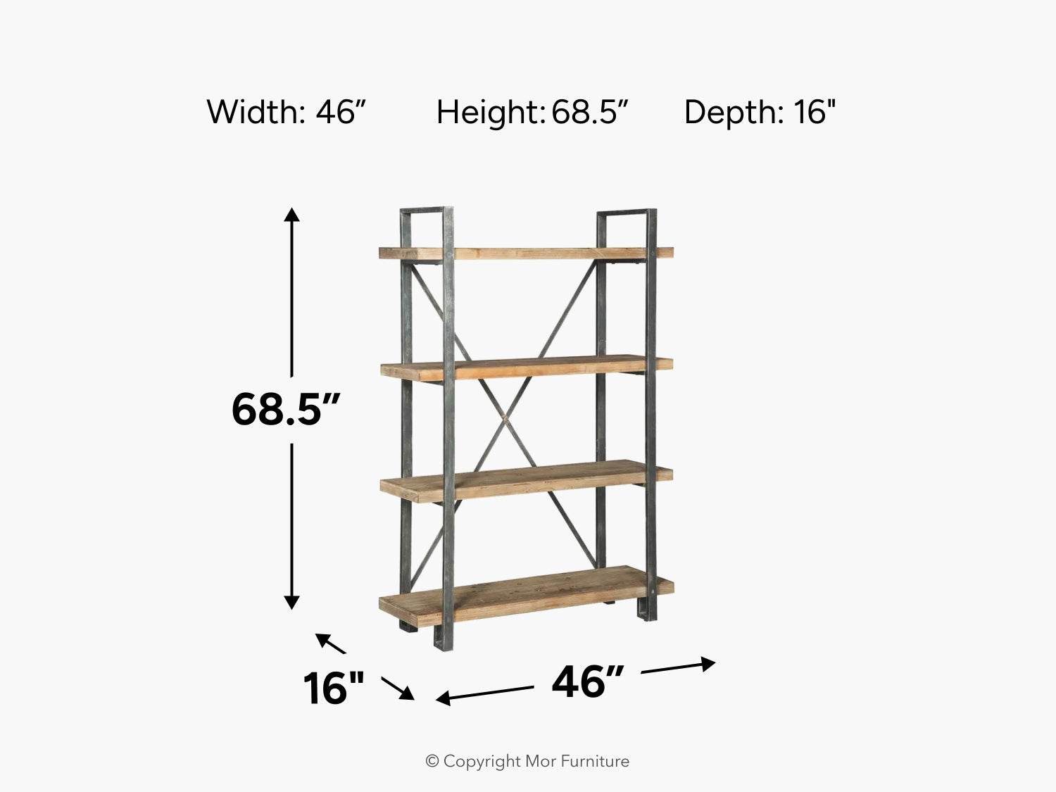 867065705:Forestmin Bookcase, 