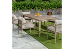 293964669:Forsyth Outdoor Dining Table, Styled