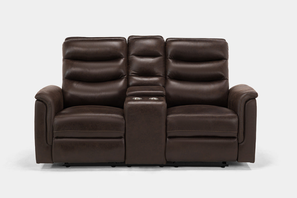 110427621:Forte Reclining Console Lovese, Front