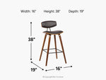 958619502:Fox Barstool, 