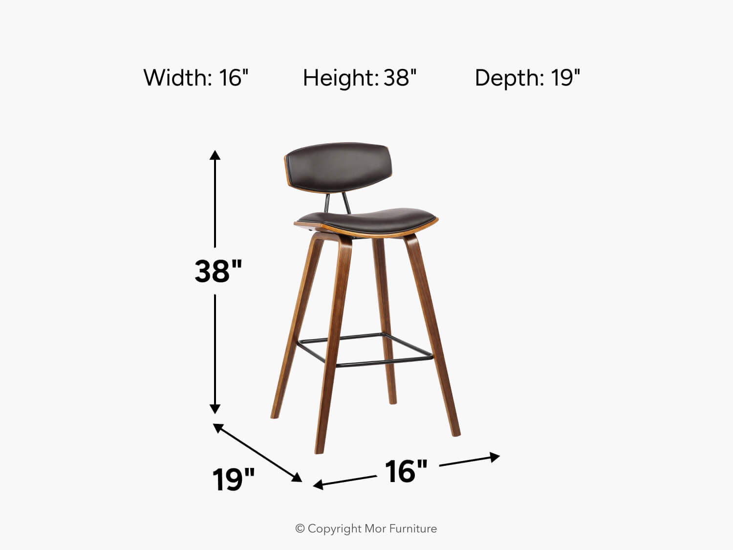 958619502:Fox Barstool, 