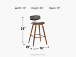945532670:Fox Counter Height Stool, 