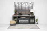 FOYLAND00:Foyland Fireplace Console, Styled