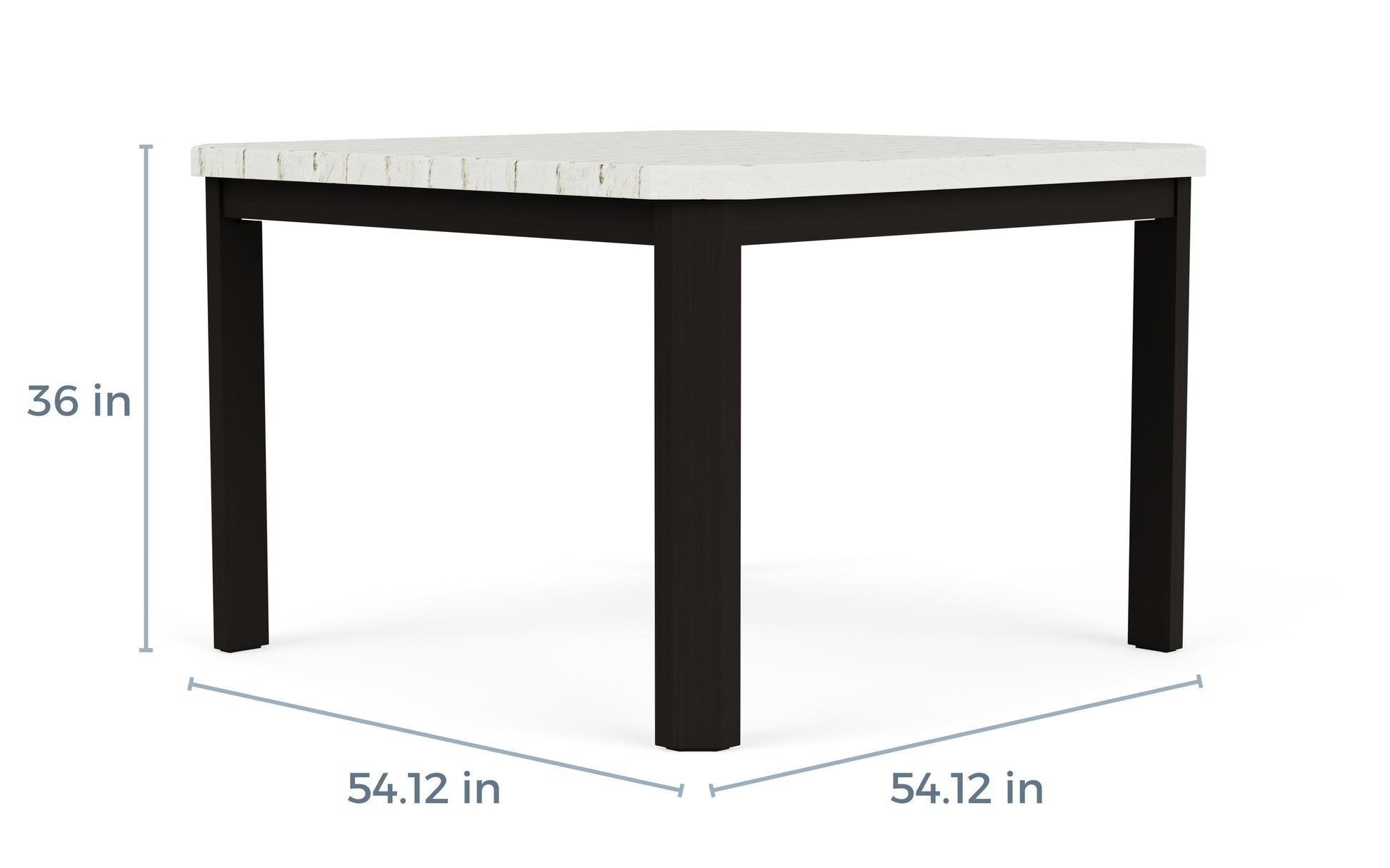 FRANWHTC1:Francisco Square Counter Heigh, 
